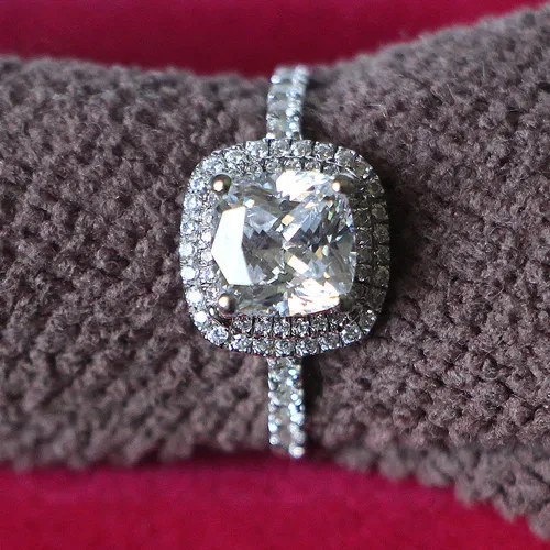 Кольцо из серебра с имитацией под заказ 1 шт. | Украшения и аксессуары