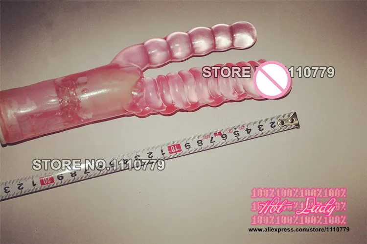 Фаллоимитатор с двумя головками для женщин автоматическая секс-машина