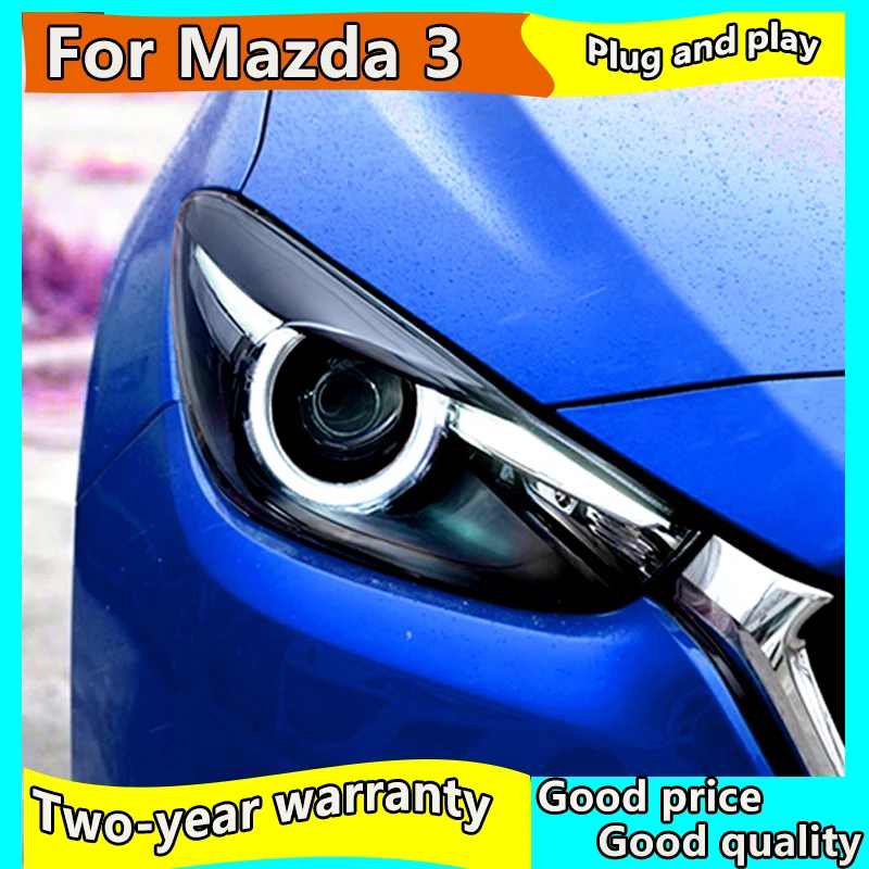 Автомобильный Стайлинг Головной фонарь для Mazda 3 фары 2017 2018 Новый Mazda3 Axela