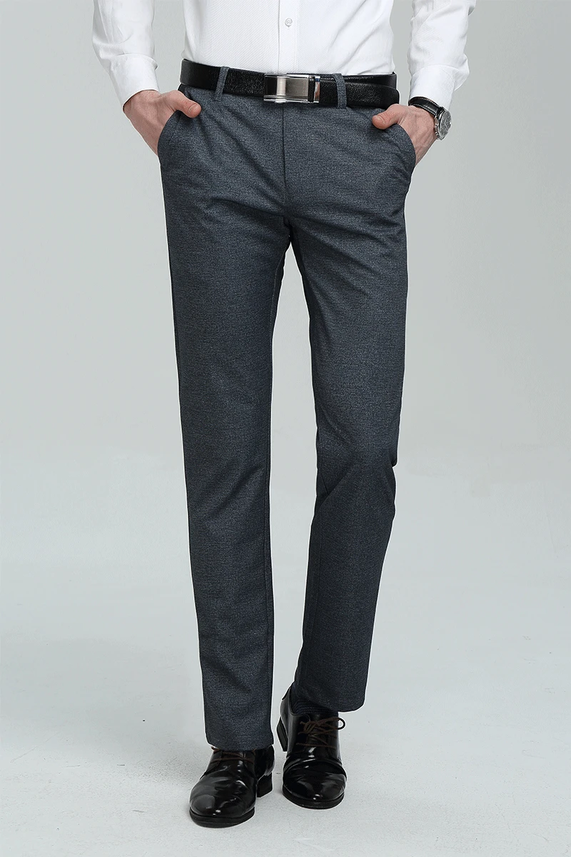 2017 новые весенние мужские модные брюки стиль 100% хлопковые деловые повседневные