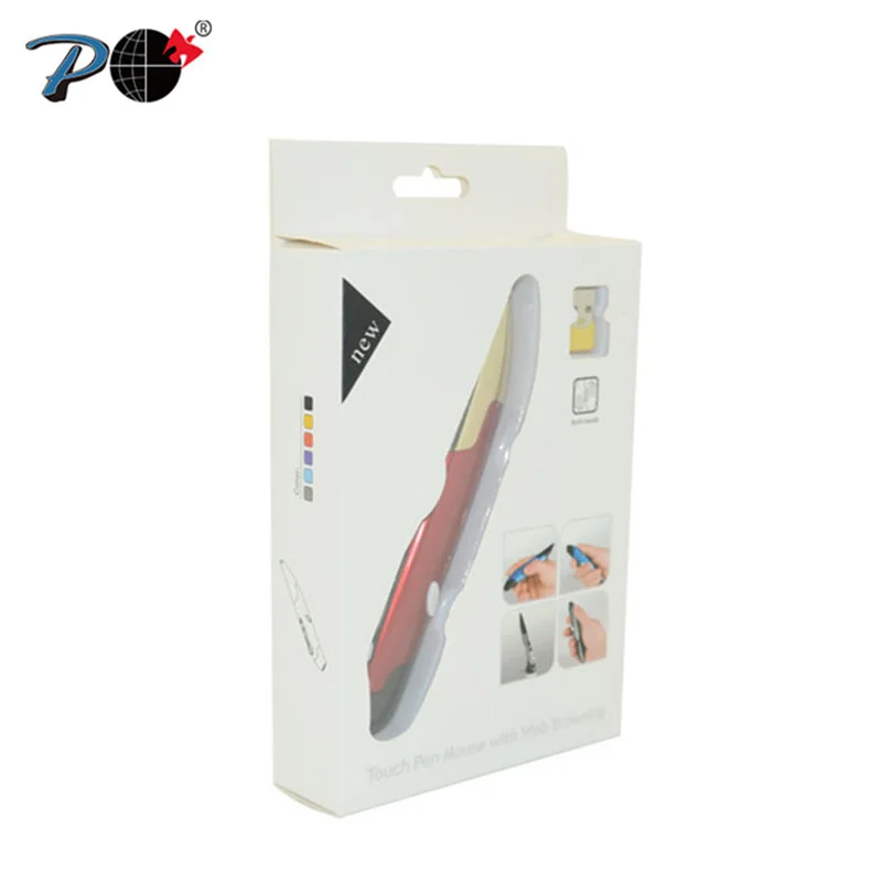 P PR-03 2,4 ГГц USB Беспроводная оптическая мини-Ручка мышь с 4 кнопками 1800 dpi эргономичные PPT Мыши для ПК Android, Apple ноутбук Настольный