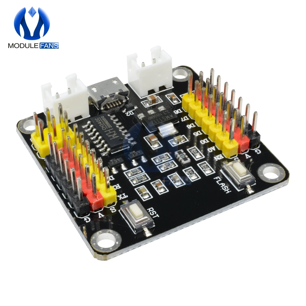 Беспроводная смарт-плата ESP8266 для Arduino NodeMCU Micro USB | Электронные компоненты и