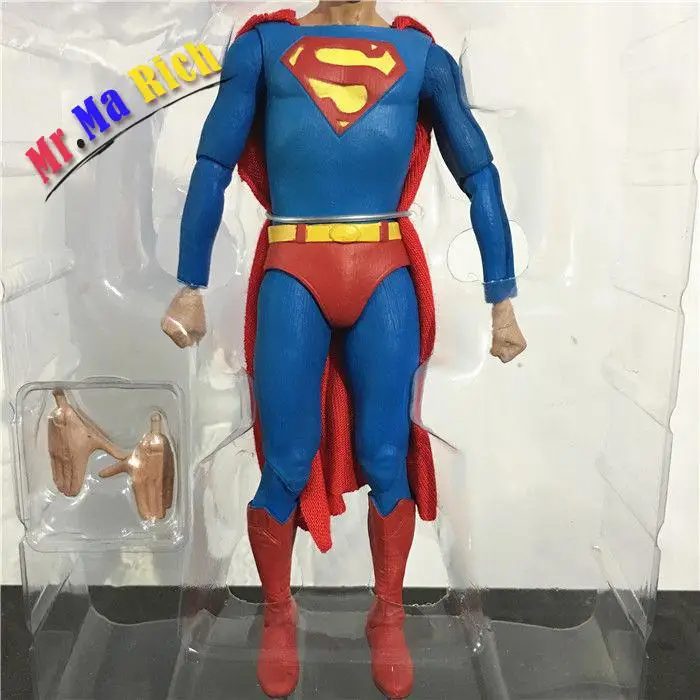 Neca Dc Comics Супермен Кристофер Ривз супергерой 7 & #034 экшн ПВХ фигурка Ib|pvc figure|dc comicspvc