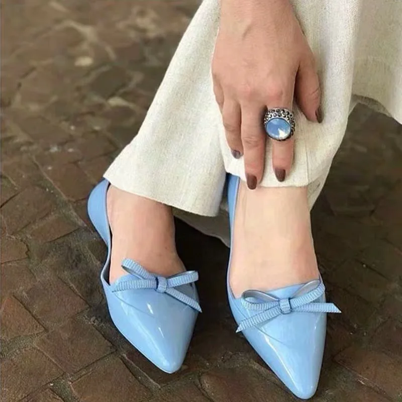 Женские босоножки на плоской подошве Melissa Adulto однотонные желеобразные женская