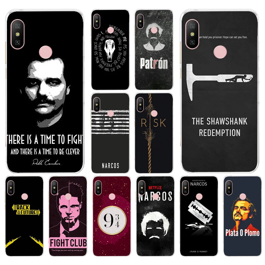 012FG Narcos Мягкий Силиконовый ТПУ чехол для телефона xiaomi redmi 7 7a note 4A 4X 6 Pro 6A 7|Бамперы| |