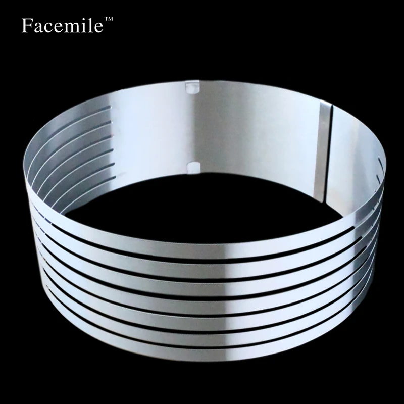 Инструменты для выпечки в большом стиле многослойные кольца из нержавеющей