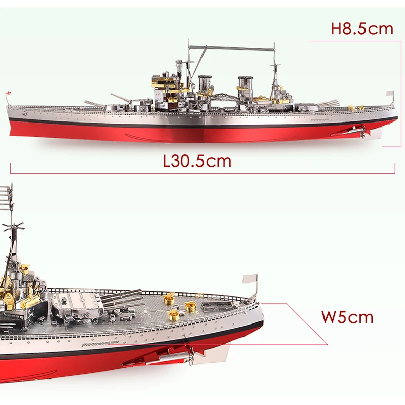 Шт., игрушка HMS PRINCE OF WALES, лодка, сделай сам, лазерная резка, головоломка, 3D металлическая головоломка, модель, нано-головоломка, игрушки для детей