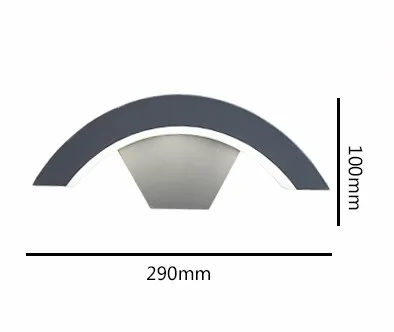 Уличная настенная лампа светодиодный светильник в современном стиле роскошное