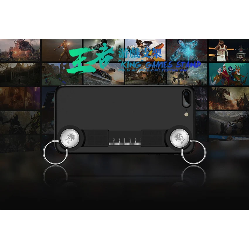 Для смартфона gamming кольцо Пряжка игровой Кронштейн Мобильная игра Настольный ленивый кронштейн ручка телефон подставка палец кольцо держатель