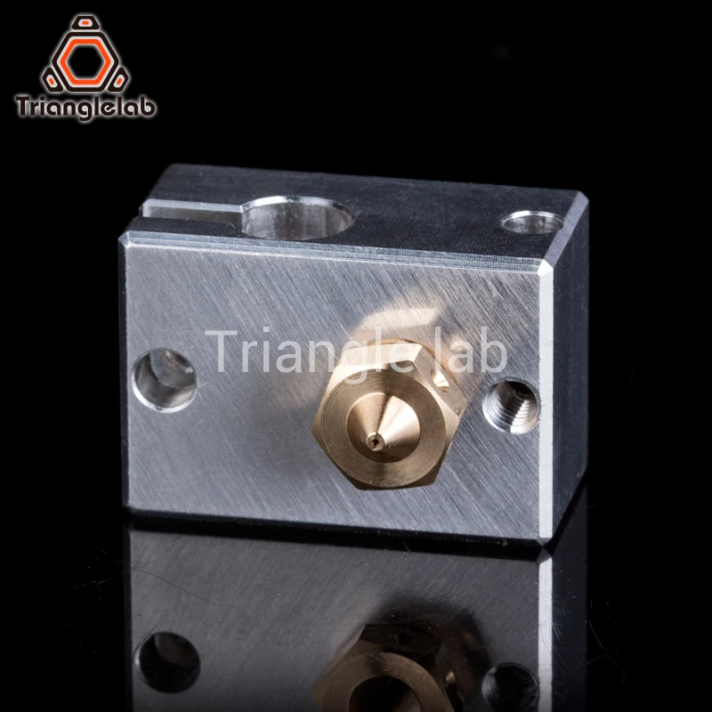 Trianglelab Высококачественный золотой теплоотвод на заказ Hotend V6 Nozzle J нагревательная