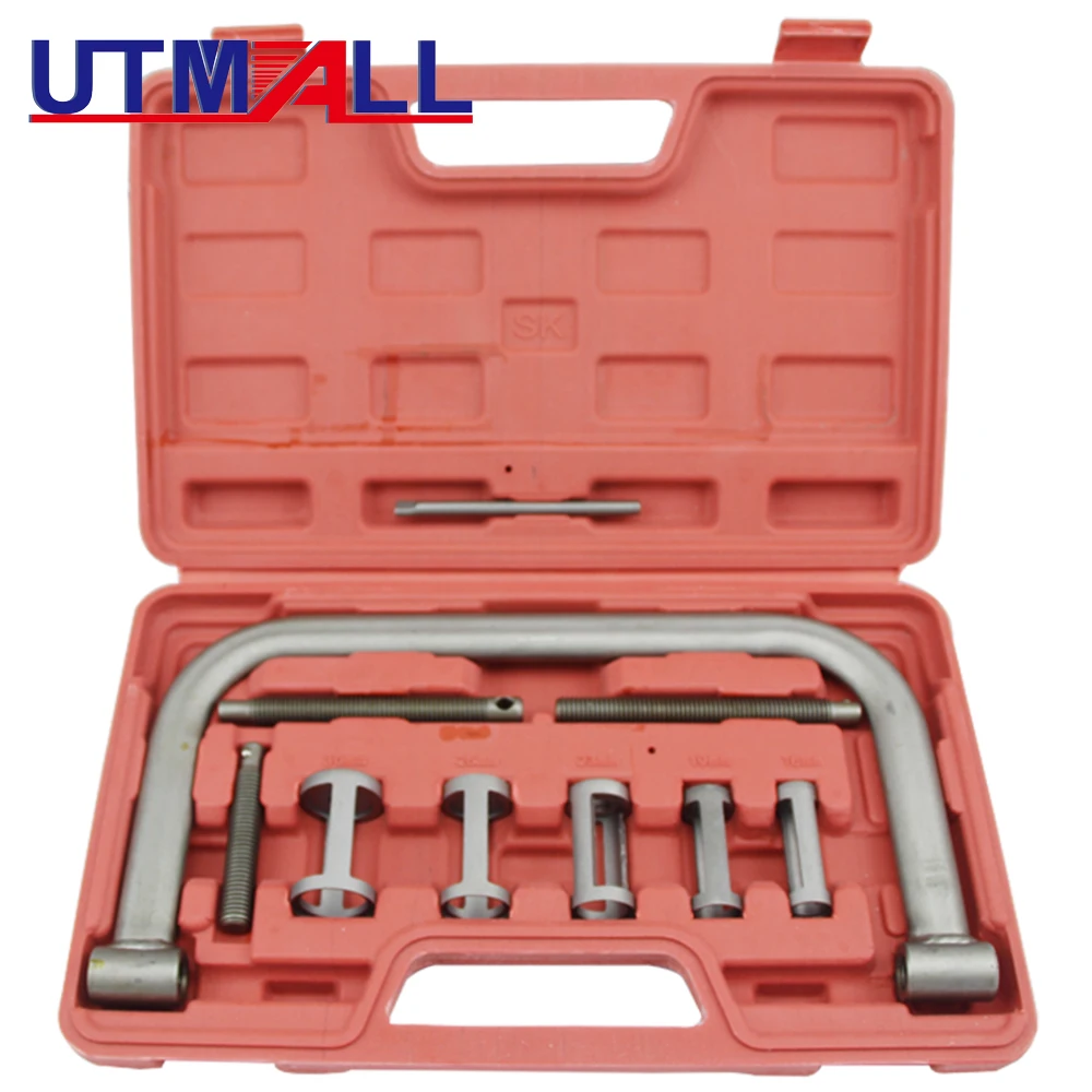 Car Engine Cylinder Head Valve Spring Compressor Remove Install Tool Clamp Set ATVs Installer Removal Tool Motorcycle
