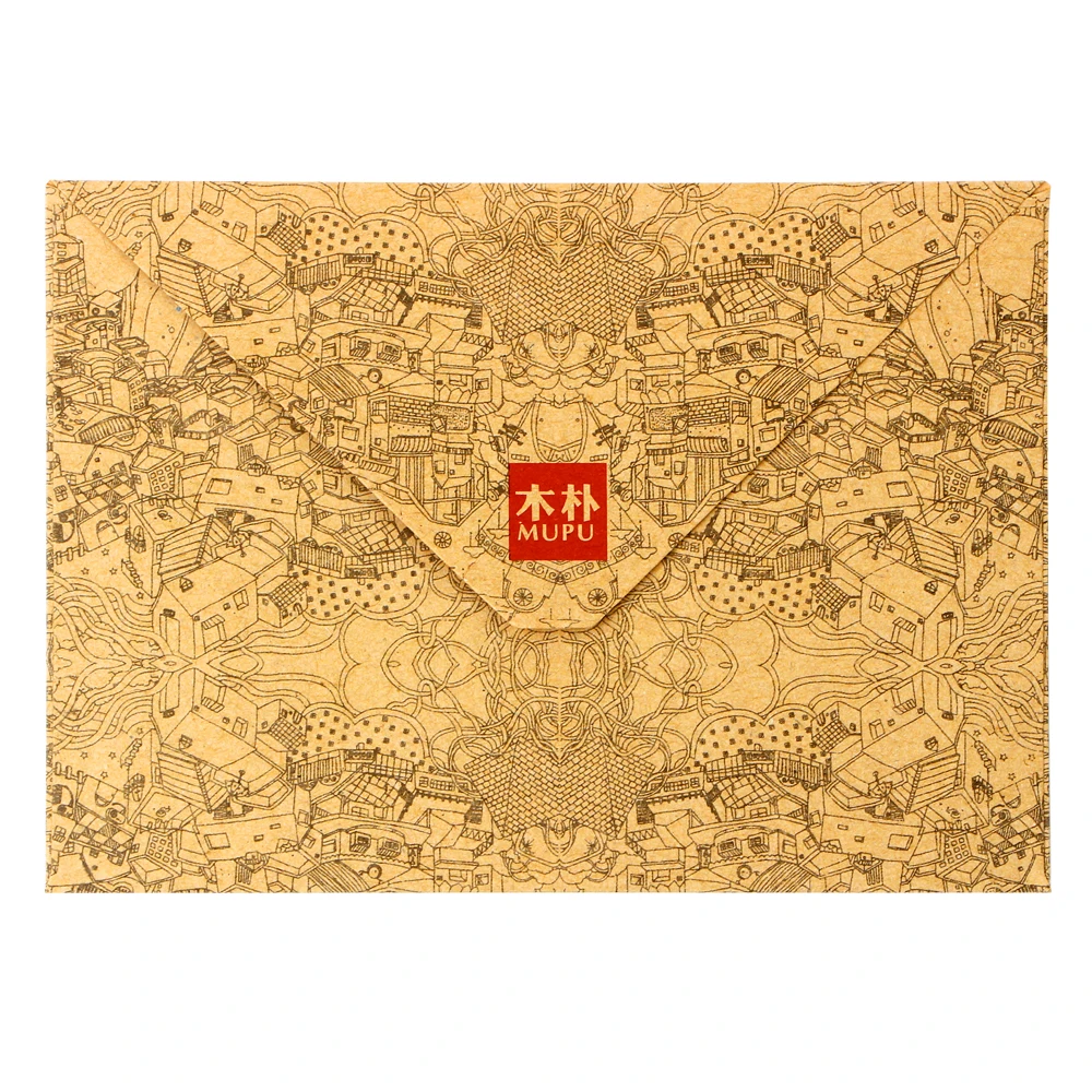 10pcs/set Classical Brown Kraft Retro Mini Paper Window Envelopes Card Style High Quality Envelope Gift | Канцтовары для офиса и