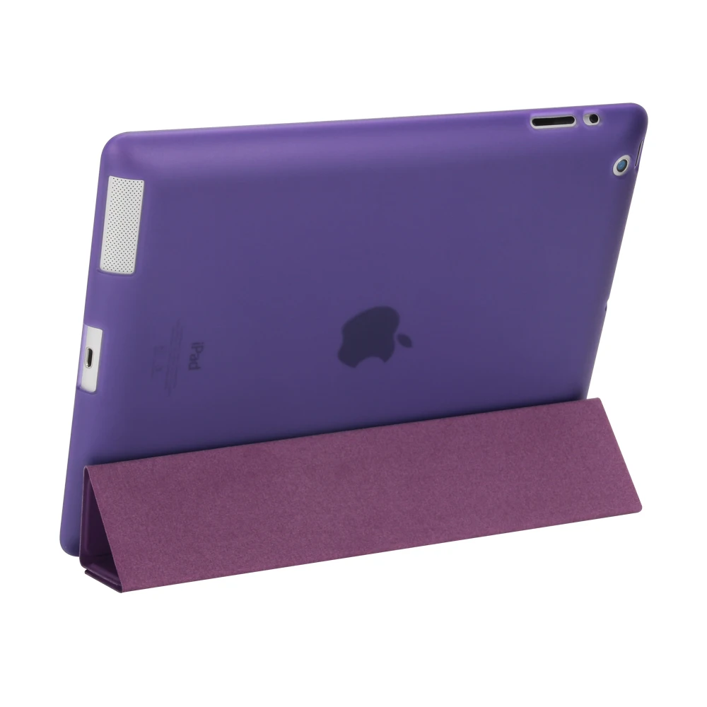 Чехол для Apple iPad 2/3/4 aiyopeen ультра тонкий из искусственной кожи с откидной крышкой чехол на заднюю панель из ТПУ Magentic смарт-чехол для iPad 2/3/4 A1430 A1460