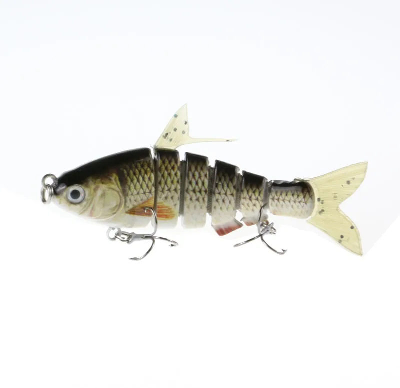 Реалистичная многосекционная рыболовная приманка 9 5 см 16 г искусственная