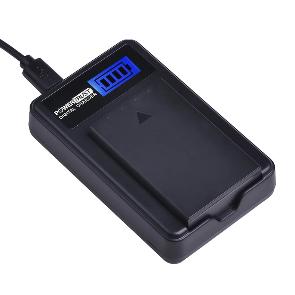 1 шт. BLS BLS1 аккумуляторная батарея + ЖК Зарядное устройство USB для OLYMPUS E PL1 E400 E410 E420