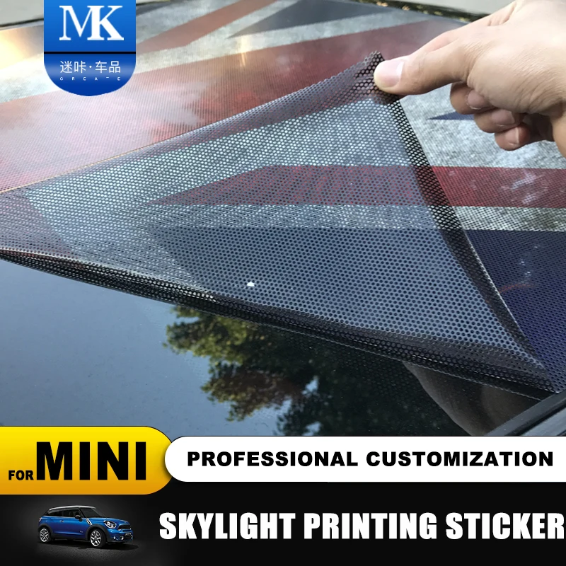 23 наклейки с рисунком Юнион Джек/Медведь SunRoof Skylight наклейка для MINI COOPER F55 F56 F57 F60 R55