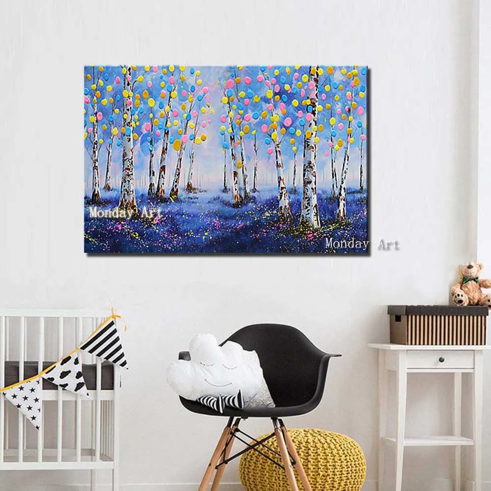 Большой размер Оптовая продажа 100% ручная роспись абстрактная фотография на