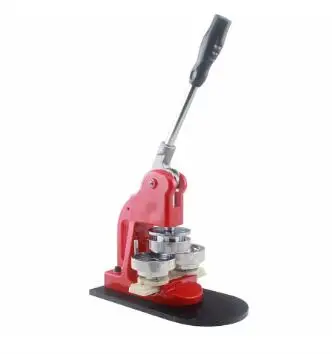 

red color Badge Maker Machine Tool for Making DIY