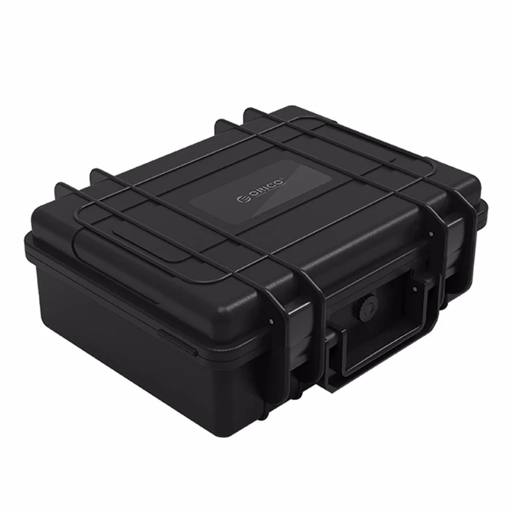 ORICO 3,5 дюйма 20-bay 3,5 дюйма HDD жесткий диск Внешняя защита чехол для хранения коробка портативный мульти отсек воды \ пыли \ ударопрочный