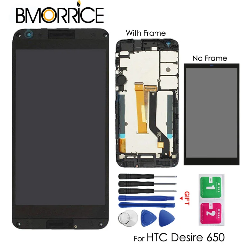 5 0 'Оригинальный ЖК дисплей для HTC Desire 650H 650 кодирующий преобразователь