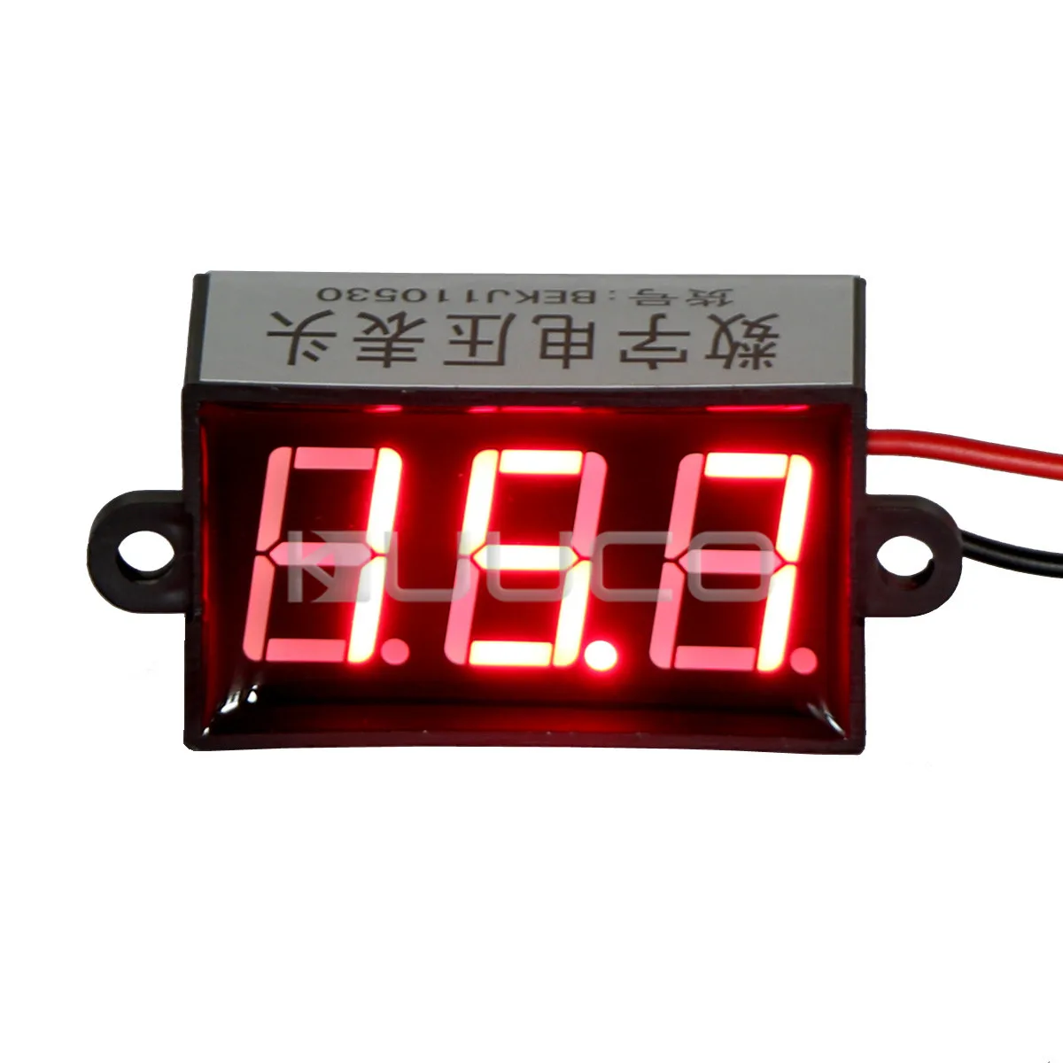 Цифровой Измеритель постоянного тока 15 ~ 80 в красный светодиодный
