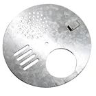 12,4 см оцинкованный металлический дверной ящик для пчеловодства рамка в виде пчелиного улья вход диск пчелиного гнезда ворота пчеловодства фитинги 1 шт.