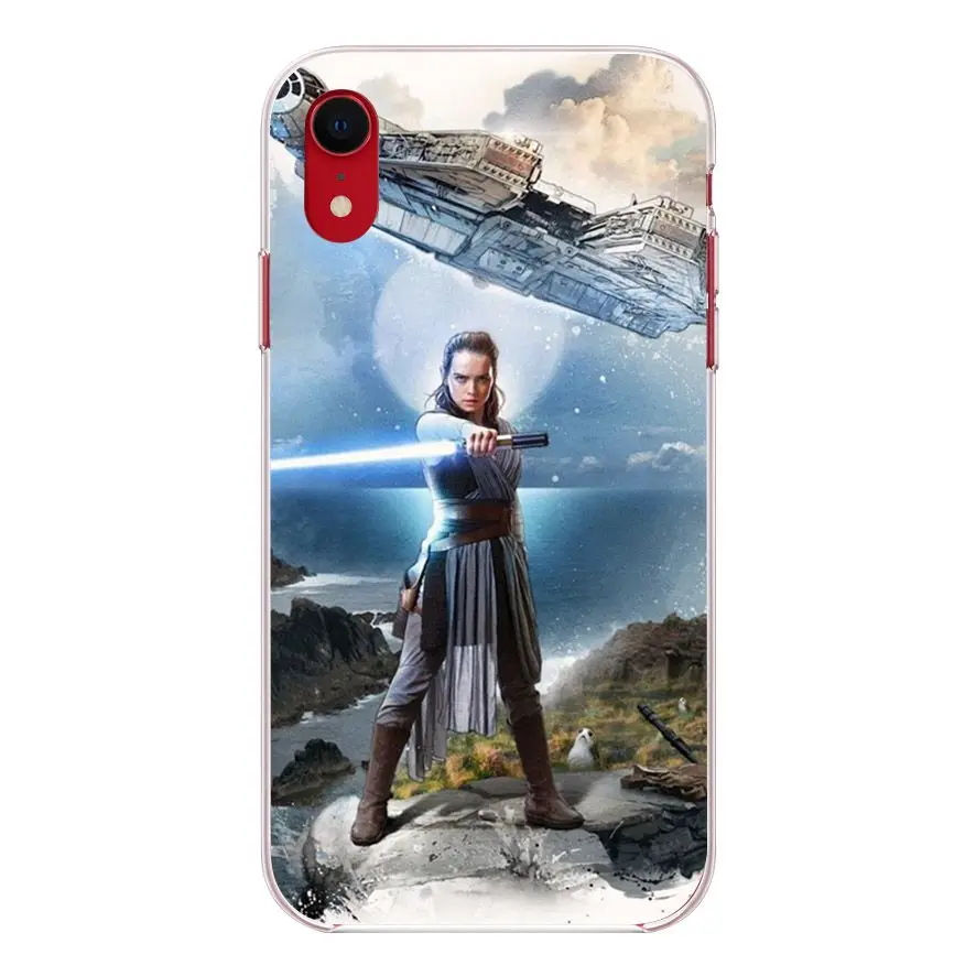 Прозрачный чехол для телефона OUTMIX star wars iPhone 8 plus XS max XR 7 6 6s 5 5S SE | Мобильные телефоны
