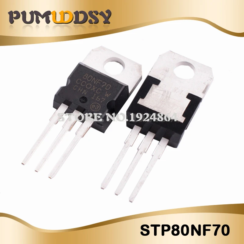Интегральная схема STP55NF06L STP80NF70 STP75NF75 STP60NF06 STP16NF06 TO 220 10 шт.|Интегральные схемы| |