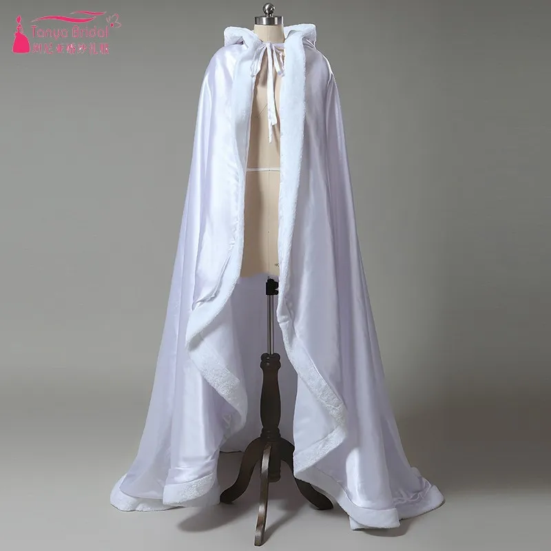 Длинная накидка на свадьбу белого цвета/цвета слоновой кости/красное свадебное