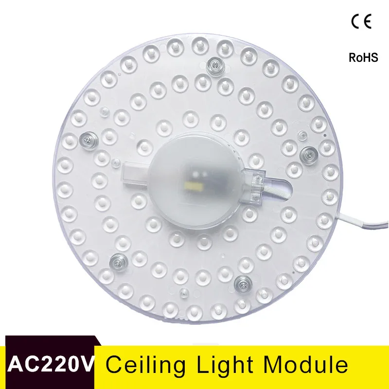 

Ceiling Lamps LED Module AC220V 230V 240V 12W 18W 24W 36W LED Light Replace Ceiling Lamp Lighting Source for Living room Bedroom