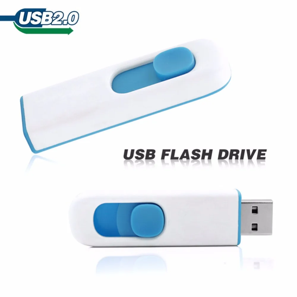 Ultrafast pendrive C008 usb флеш накопитель 16 ГБ 32 64 накопители Гб Дисковые белые подарки с