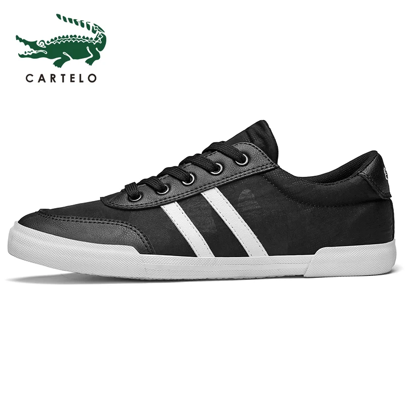 CARTELO новые модные повседневные мужские туфли для студентов Белая обувь