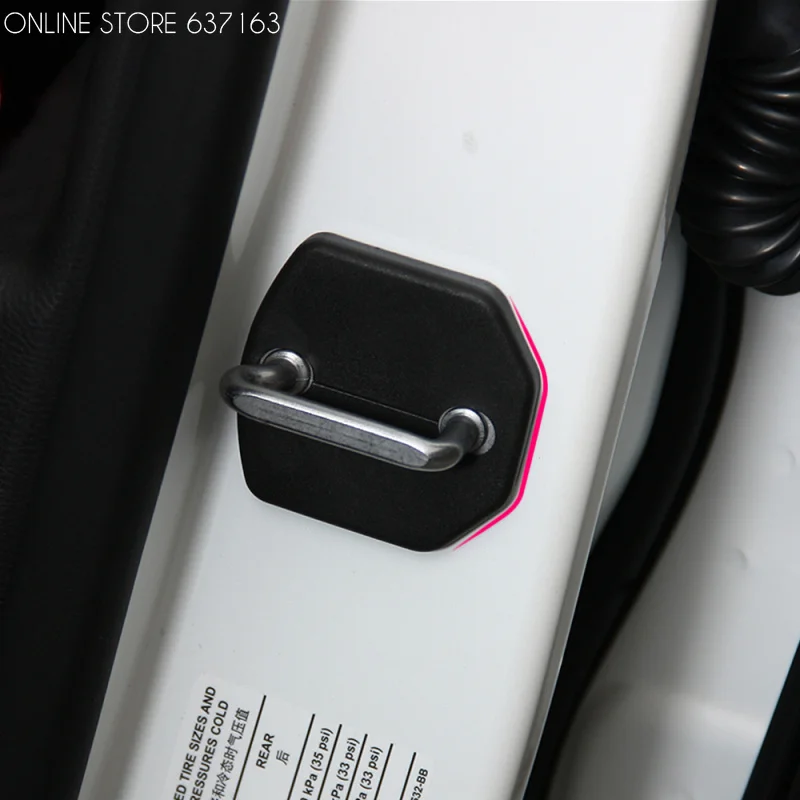 Чехлы на автомобильные дверные замки аксессуары для Ford Escape Focus Fiesta Mondeo Fusion