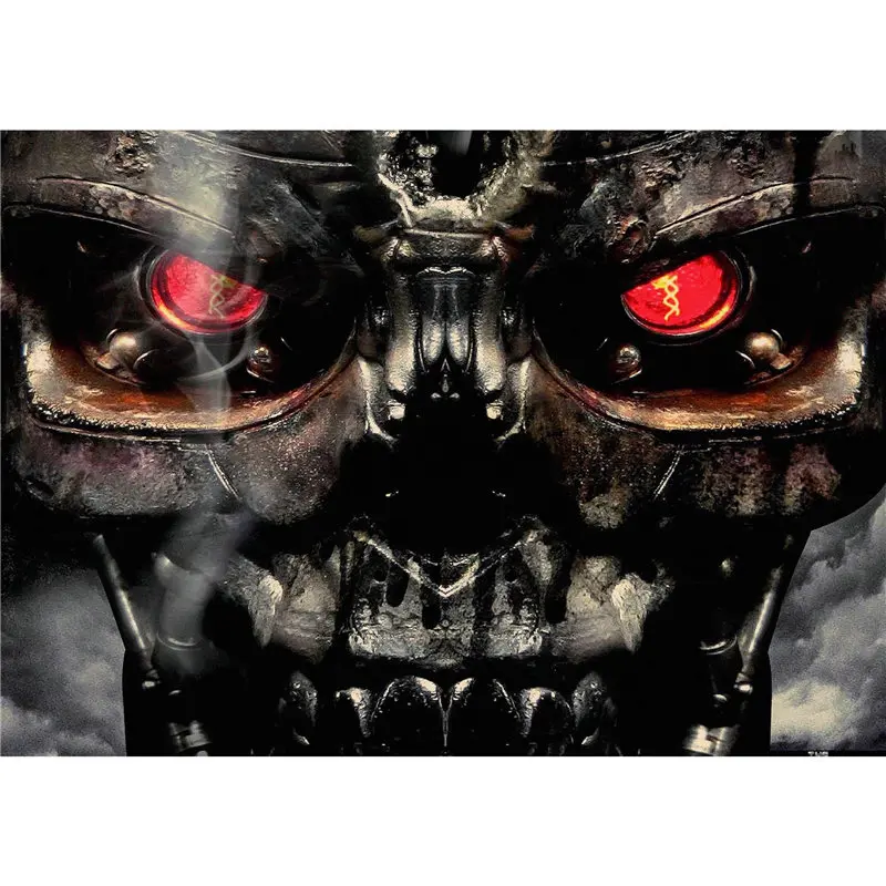 Декор для дома Terminator Genisys Постер из крафт фильма наклейки на стену|wall sticker|home