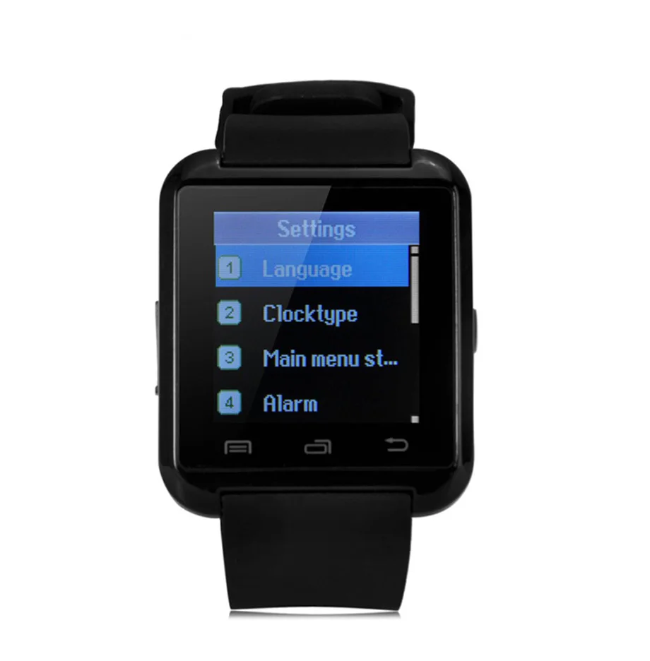Svelte/SmartWatch Bluetooth Smart часы U8 для iPhone IOS Android смартфон Носите Носимых устройств умные PK
