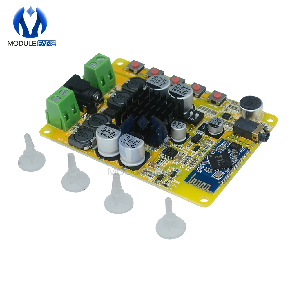 Беспроводной аудиоресивер TDA7492P Bluetooth 4 0 плата цифрового усилителя AMP модуль BLE V4.0