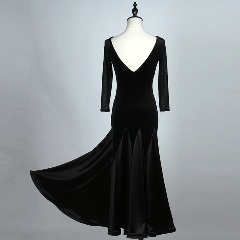 Стандартное платье для бальных танцев женское вальса и соревнований