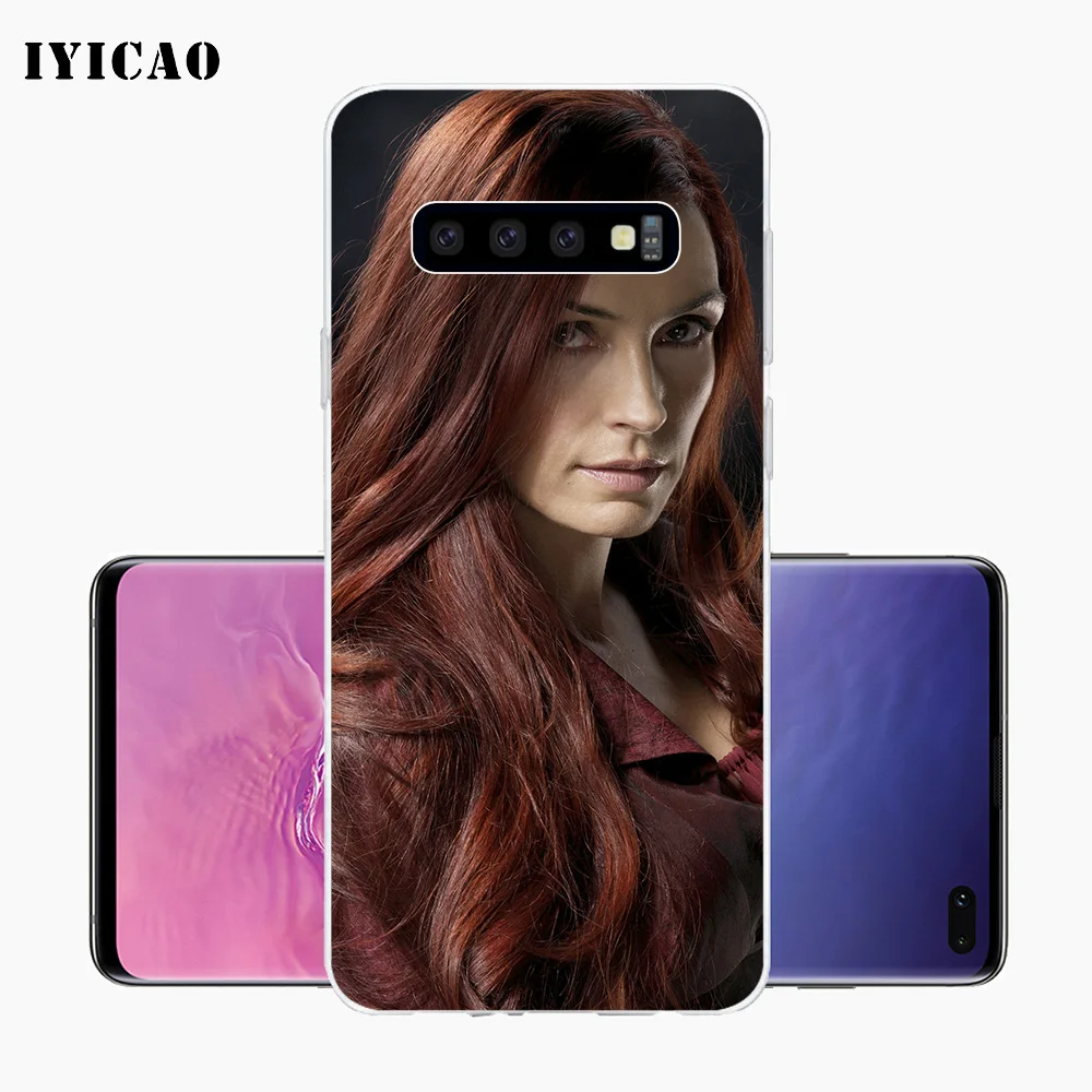 IYICAO X-Men Dark Phoenix movie Soft Silicone Phone Case for Samsung Galaxy S10e S10 S9 S8 Plus S7 Edge TPU Cover | Мобильные