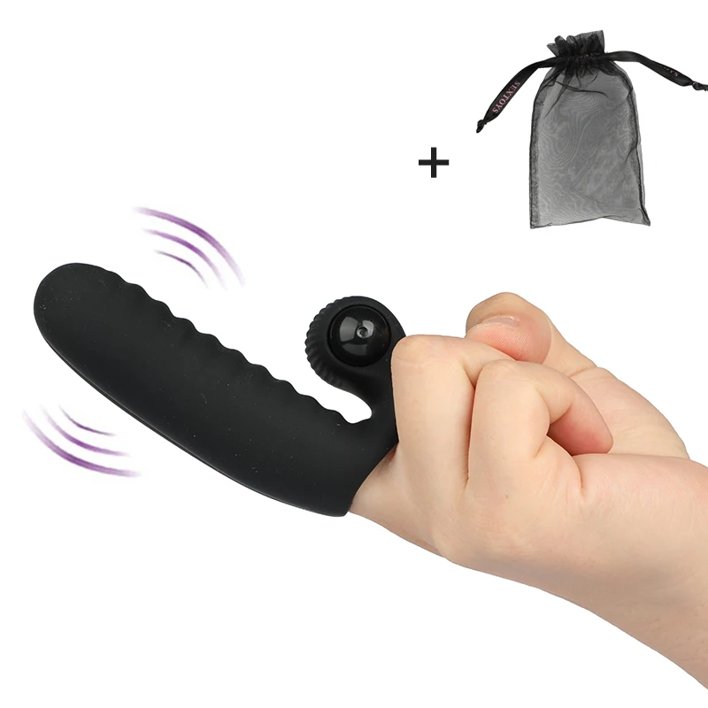 Двойные танцевальные пальчиковые Вибраторы для пар товары интима Стимулятор