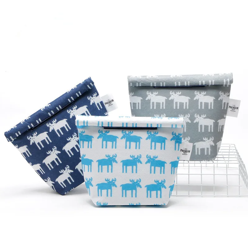 Большой Ёмкость Термосумки для обеда Для женщин детская Портативный сумка