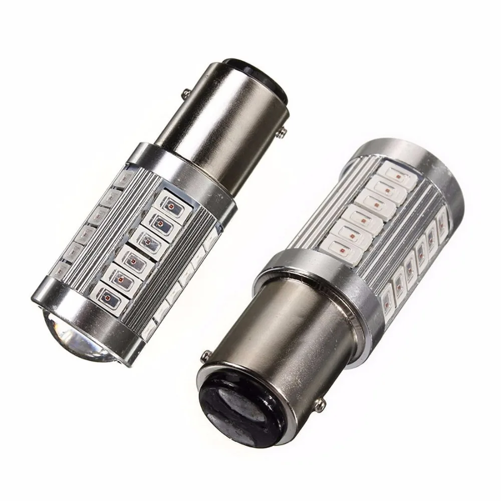 Suntur 2 шт. Авто 1157 led BAY15D P21/5 Вт стробоскоп со вспышкой тормозной мигать лампочка