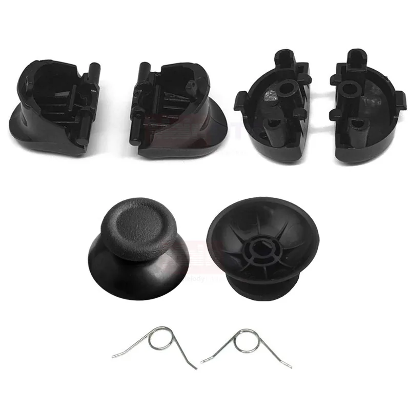 Полный набор черных кнопок-триггеров для PS4 L1 R1 L2 R2 сменные кнопки игрового