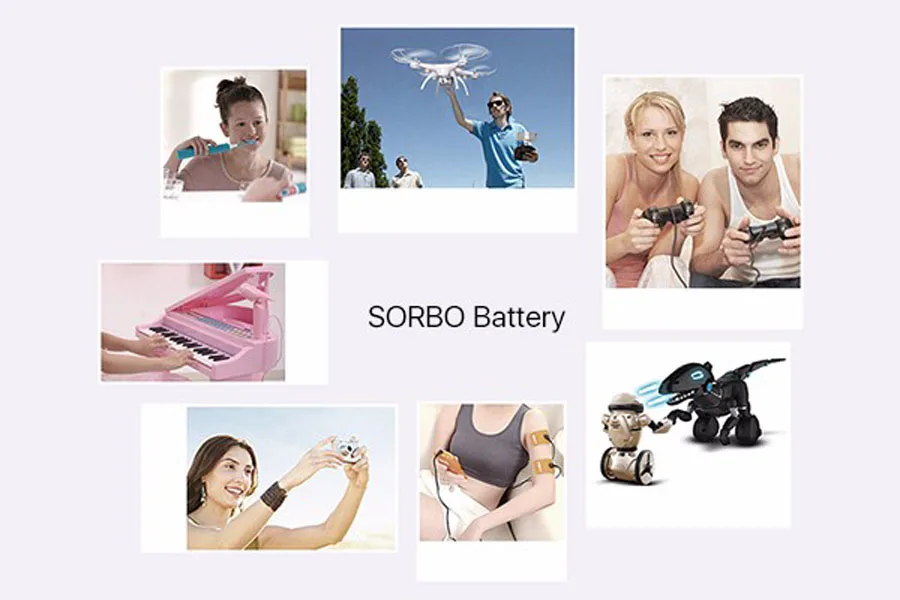 Sorbo USB Перезаряжаемые Батарея AA 1,5 V 1200 мАч быстрой зарядки Li-po Батарея качества батареек АА батарея по ограничению на использование опасных материалов в производстве CE