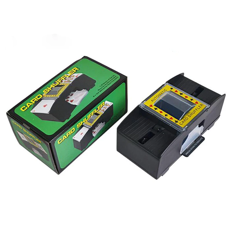 Poker Card Shuffler Automatic Shuffling Machine Casino Robot 2 Decks MAX | Спорт и развлечения