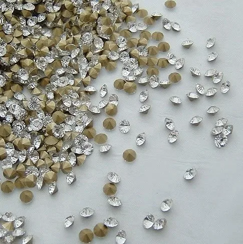 Бесплатная доставка 100 шт./лот белый прозрачный нижний наконечник из горного