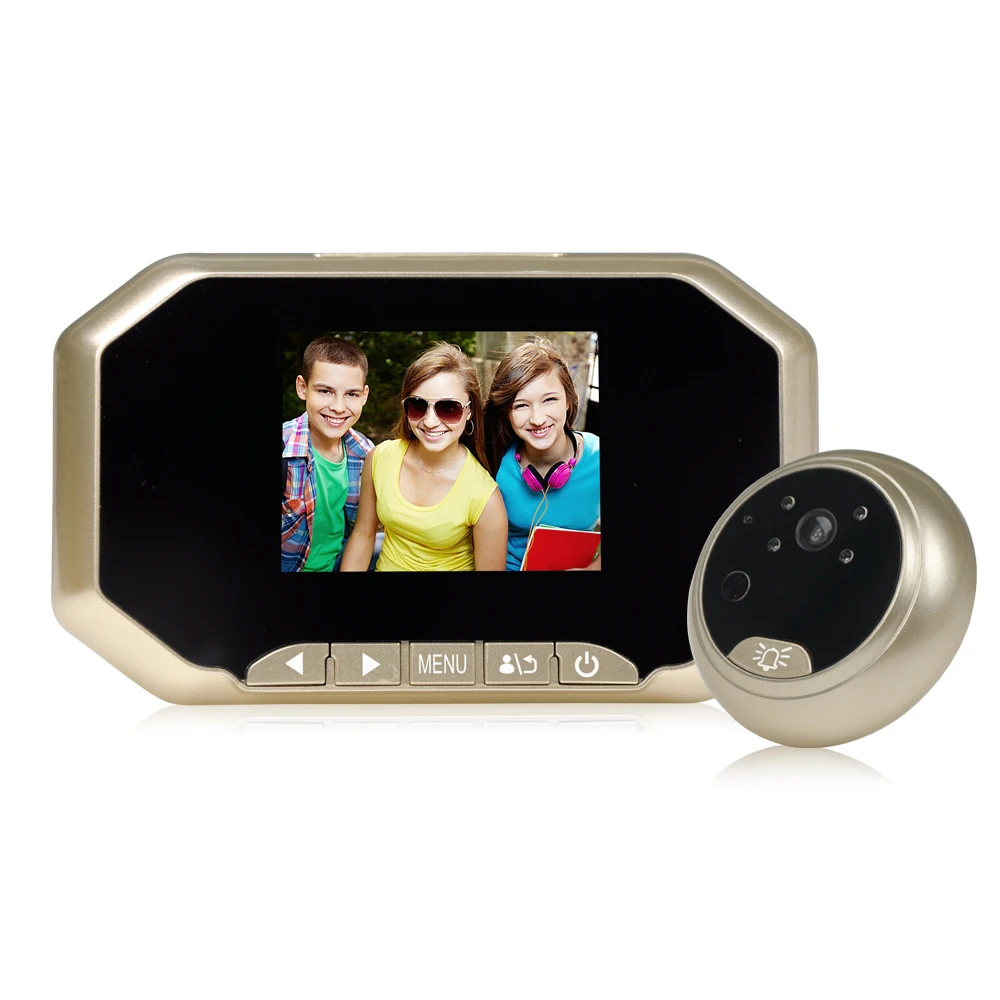 3 Inch 1.3MP IR Night Vision HD Video Door Phone Peephole Viewer