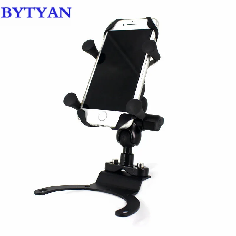 Gps-навигатор для мотоцикла рамки мобильного телефона кронштейн SUZUKI GSR400 GSR600 GSR750 GSR