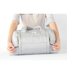 Женская мягкая сумка PLAYKING, зимняя большая Хлопковая сумка с перьями и гусиным пухом, дизайнерская дамская сумка