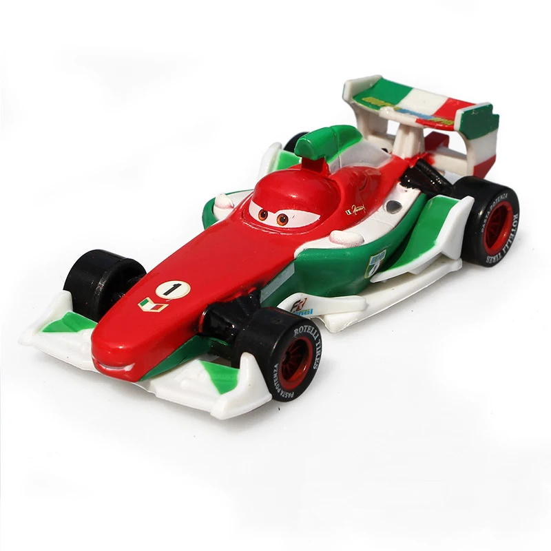 F1 car Disney Pixar Cars 2 3 Jackson Storm Mack Uncle Truck 1:55 литая молния McQueen модели игрушечных автомобилей детский подарок на день рождения - Цвет: F1 car