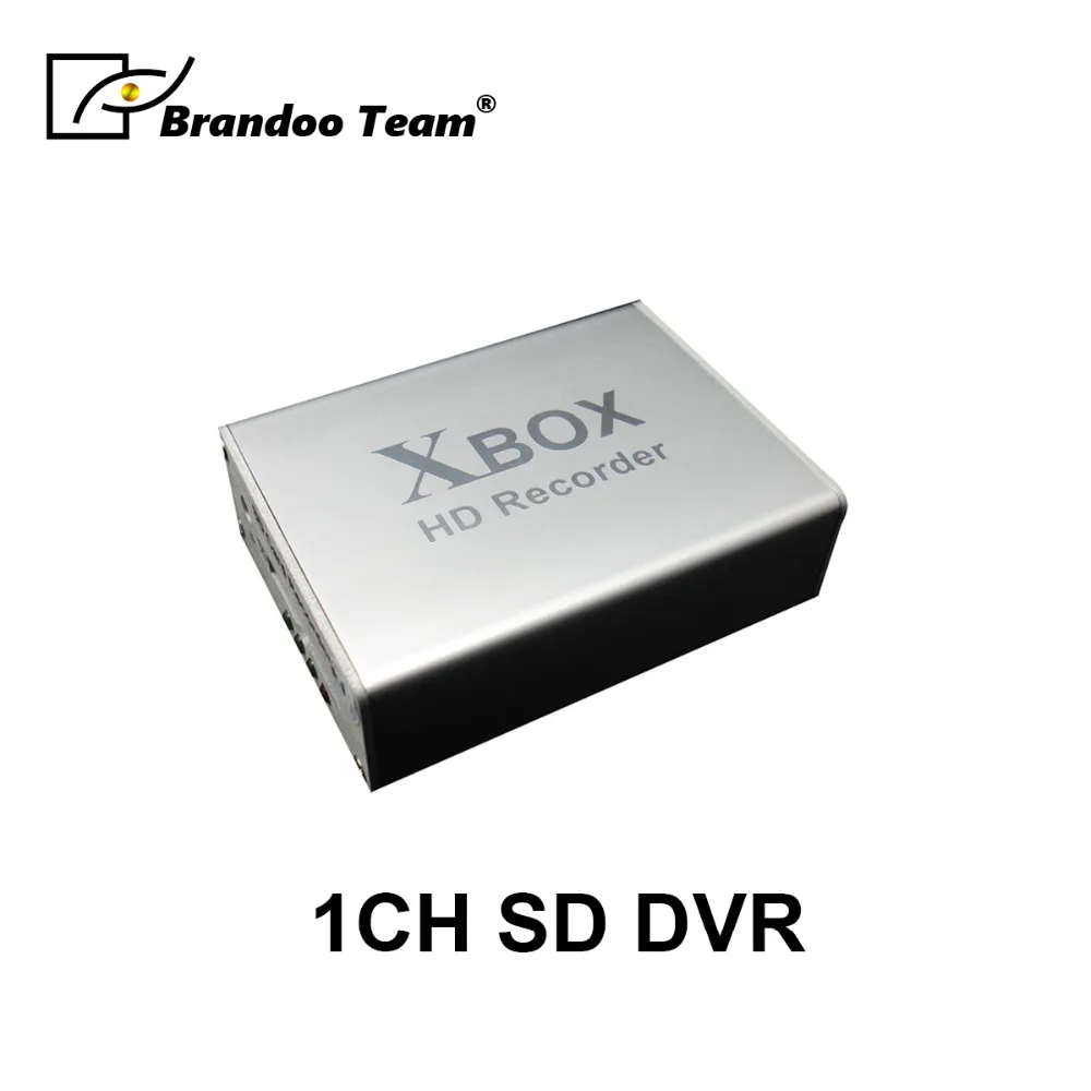 1Ch Мини DVR Поддержка SD карты в реальном времени HD 1 канал cctv видео рекордер
